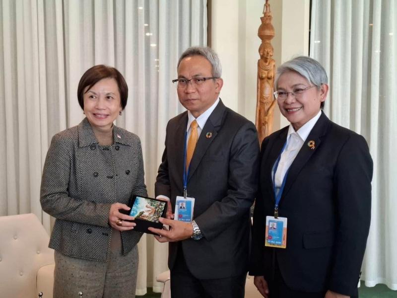 ปลัด พม. หารือทวิภ�