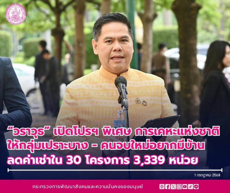 วราวุธ เปิดโปรฯ พิ
