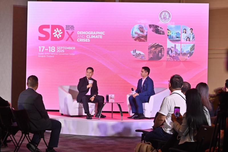 รมว.พม. แถลงข่าวกา�