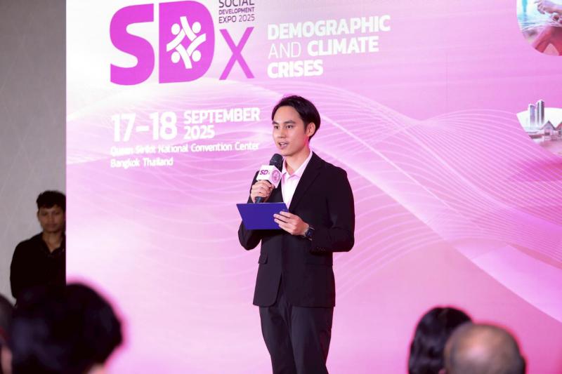 รมว.พม. แถลงข่าวกา�