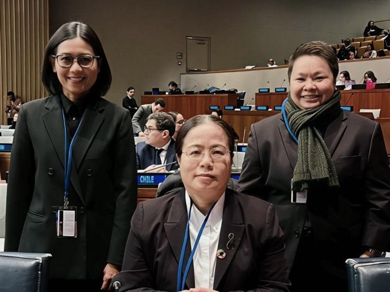 พม. ร่วมเวที UN หนุน�