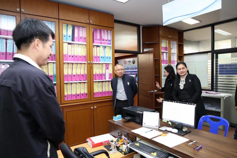 ปลัด พม. ลงพื้นที่�